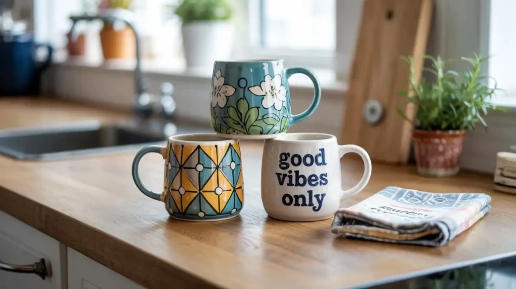 DIY Hand Painted Ceramic Mugs: How to Make Your Own Designs 1 DIY Hand Painted Ceramic Mugs