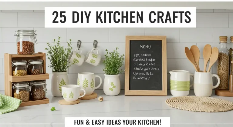 DIY Kitchen Craft Projects