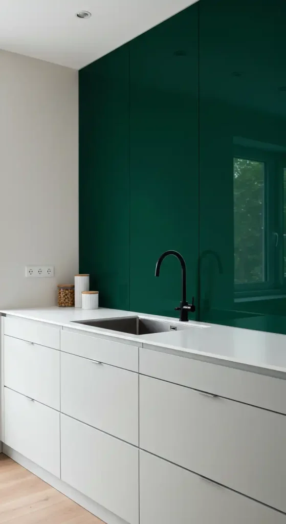 9 Trendy Kitchen Wall Paneling Ideas for a Stylish Update 14 Glass Panels for Sleek Sophistication