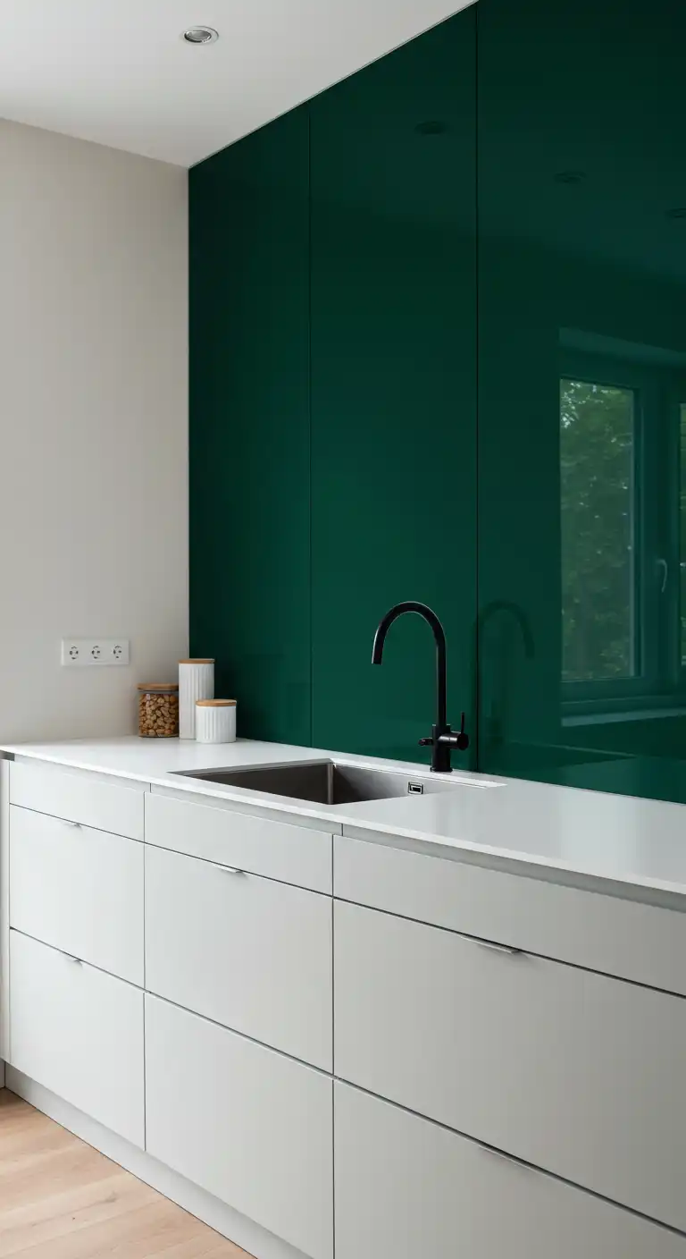 Glass Panels for Sleek Sophistication