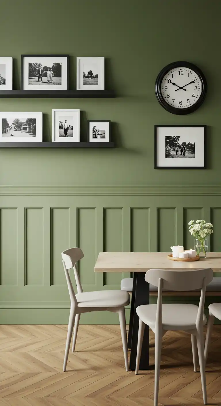 8 Creative Empty Kitchen Wall Ideas to Fill the Space Beautifully 29 Install Decorative Wall Molding or Paneling