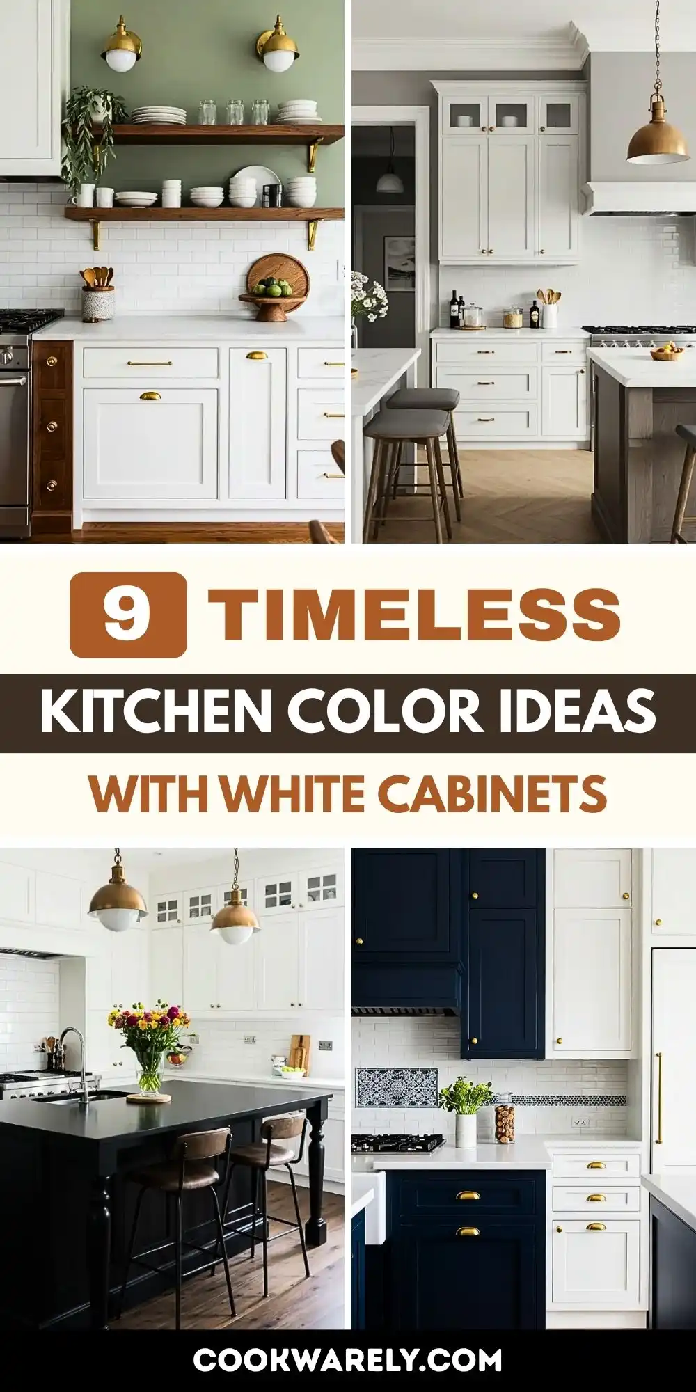9 Best Kitchen Color Ideas with White Cabinets for a Fresh Look 1 9 Kitchen Color Ideas with White Cabinets
