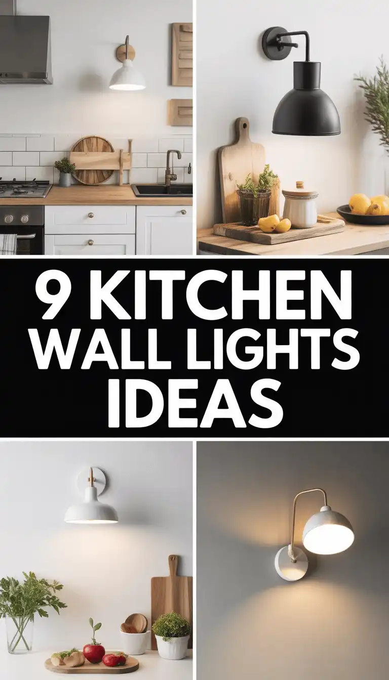 Kitchen Wall Lights Ideas