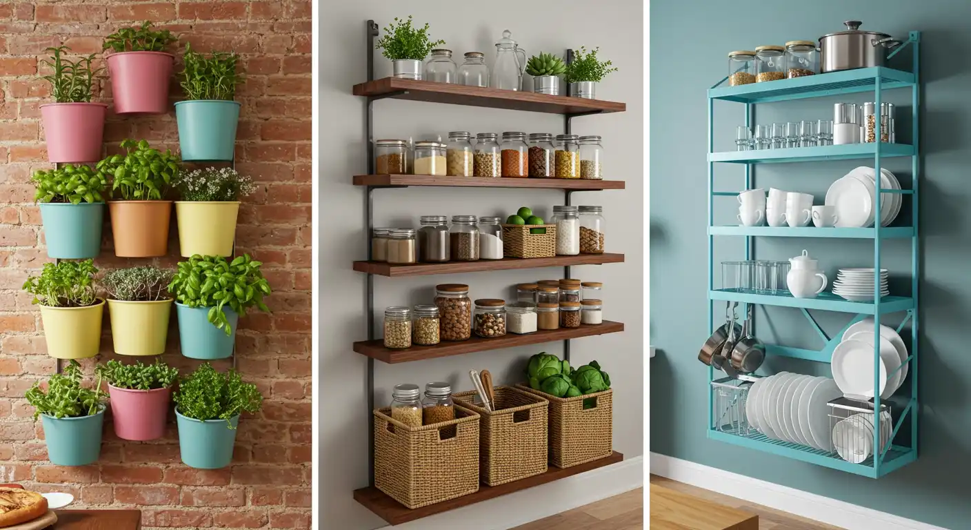 10 Smart Kitchen Wall Organization Ideas To Maximize Space