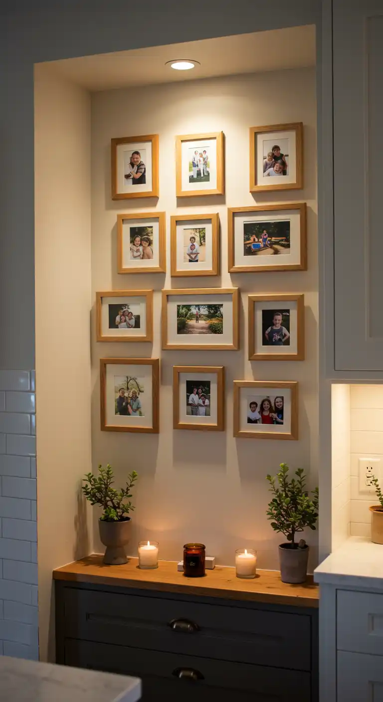 17 Functional Kitchen Nook Wall Ideas That Work Beautifully 14 Mini Art Gallery Nook