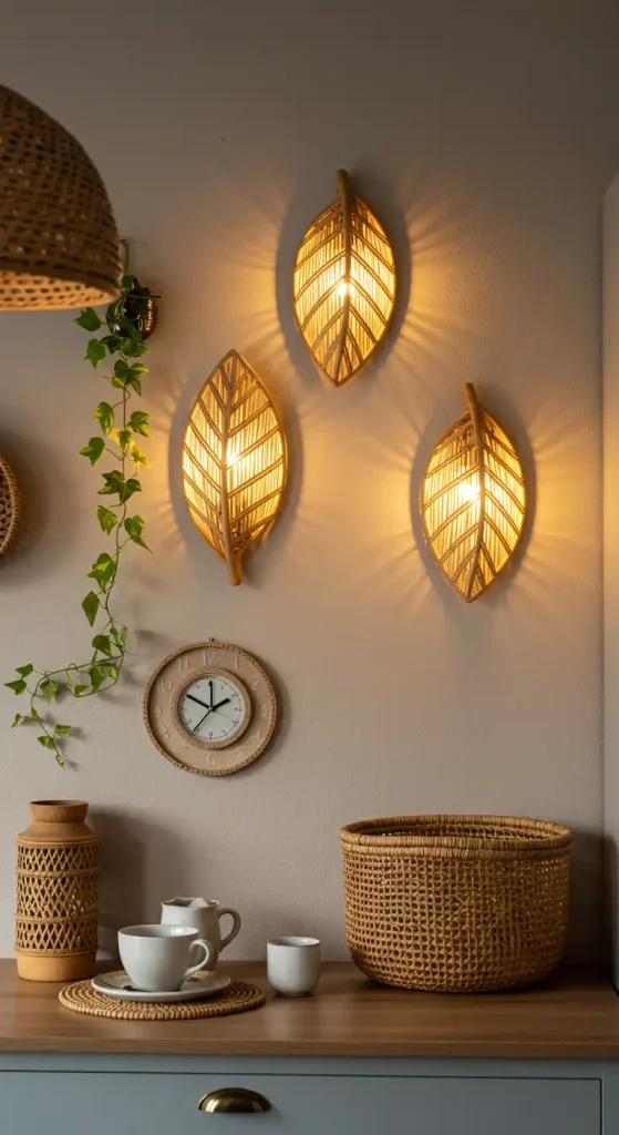 9 Bright Kitchen Wall Lights Ideas to Enhance Your Space 8 Nature-Inspired Organic Fixtures