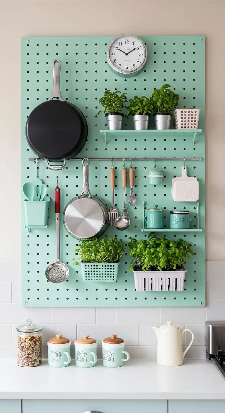 Pegboard Organizers with Custom Hooks (4)