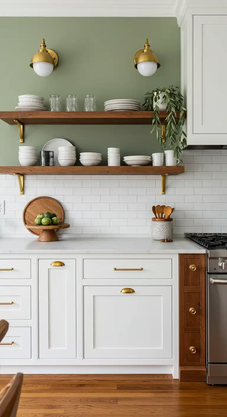 9 Best Kitchen Color Ideas with White Cabinets for a Fresh Look 10 Sage Green for a Fresh, Nature-Inspired Look 2
