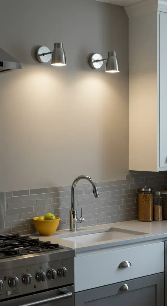 9 Bright Kitchen Wall Lights Ideas to Enhance Your Space 3 Sleek Minimalist Sconces (1)