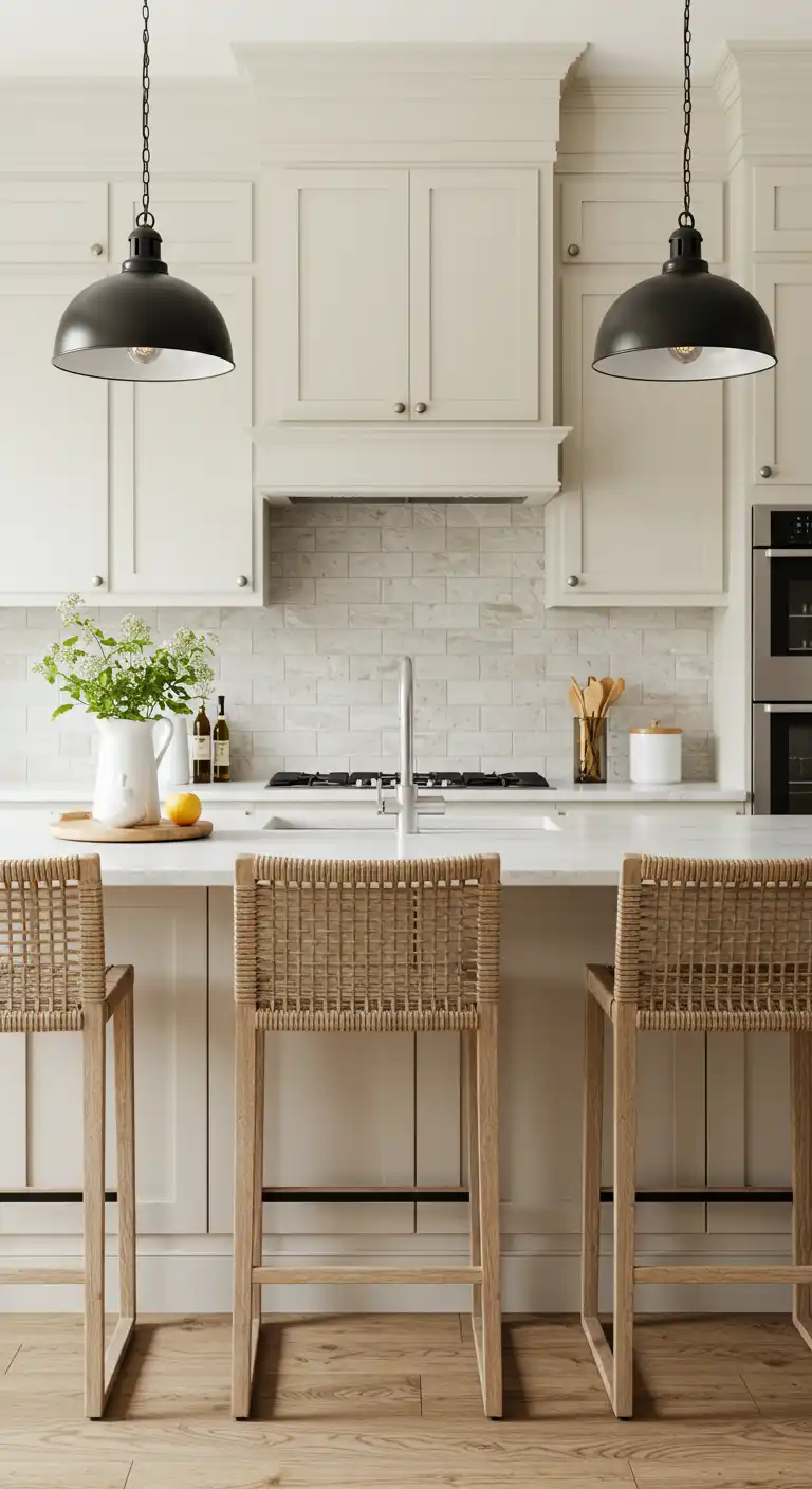 9 Best Kitchen Color Ideas with White Cabinets for a Fresh Look 15 Warm Beige for a Cozy Feel 1