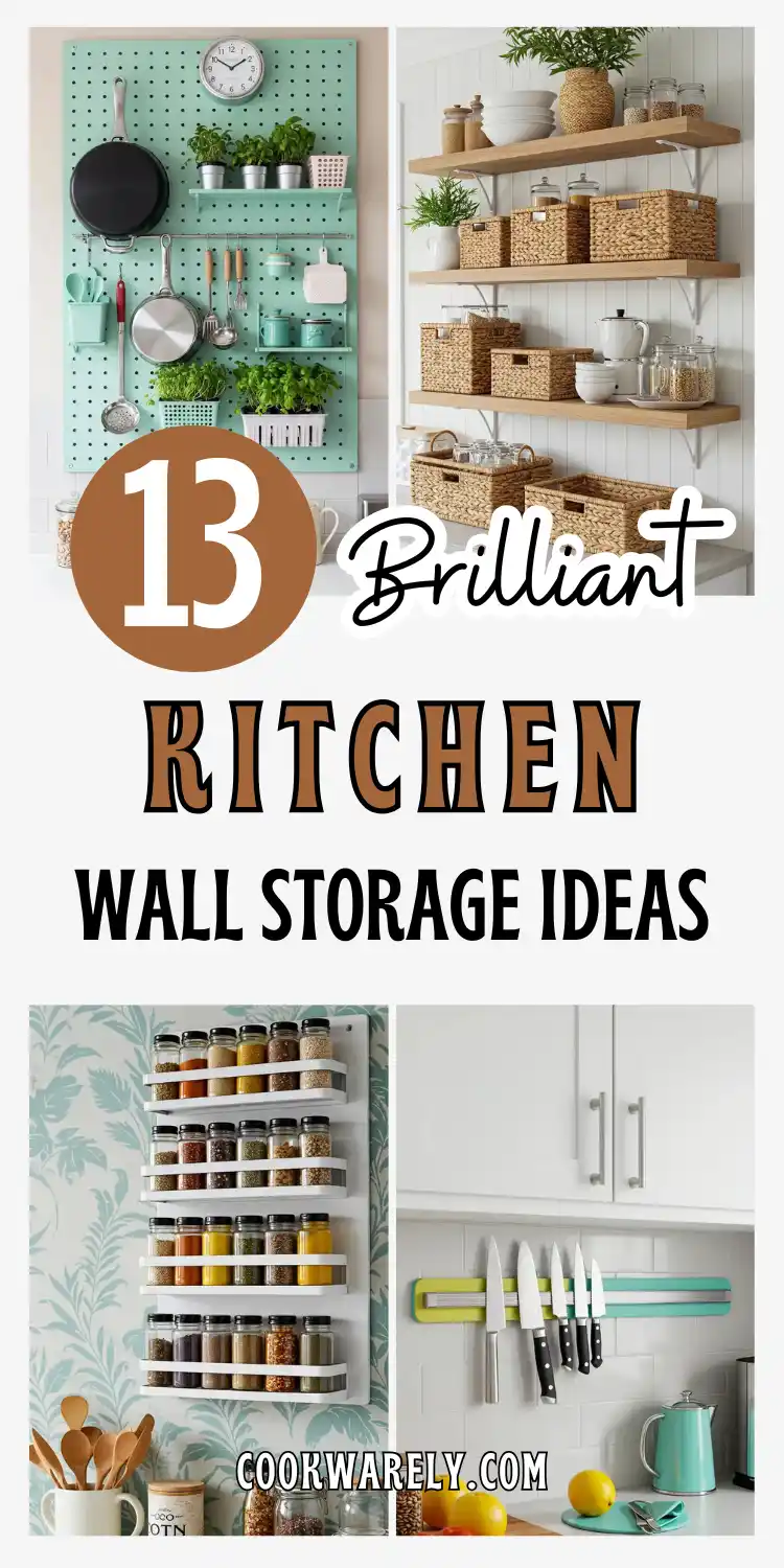 kitchen wall storage ideas