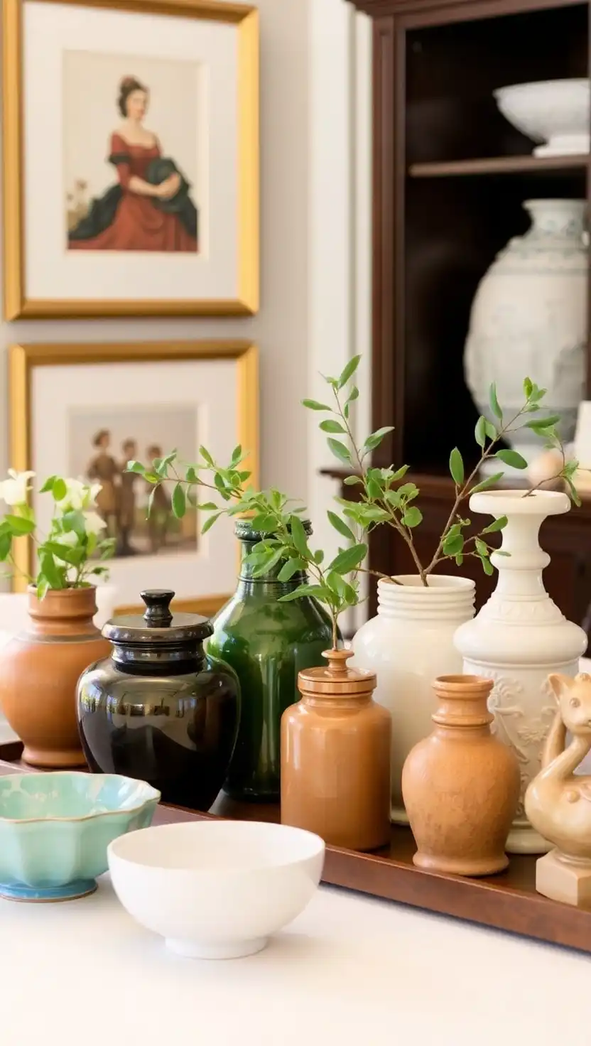 15 Modern Dining Table Centerpiece Ideas for a Stylish Look 2 1. Display a Collection of Objects