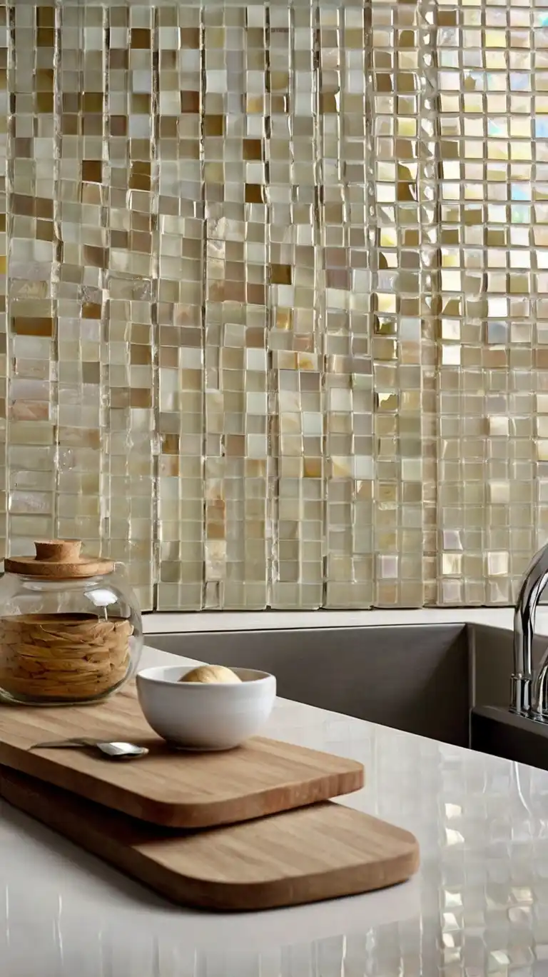 20 Timeless Backsplash Kitchen Ideas That Will Never Go Out of Style 11 10 Glass Mosaic Tiles