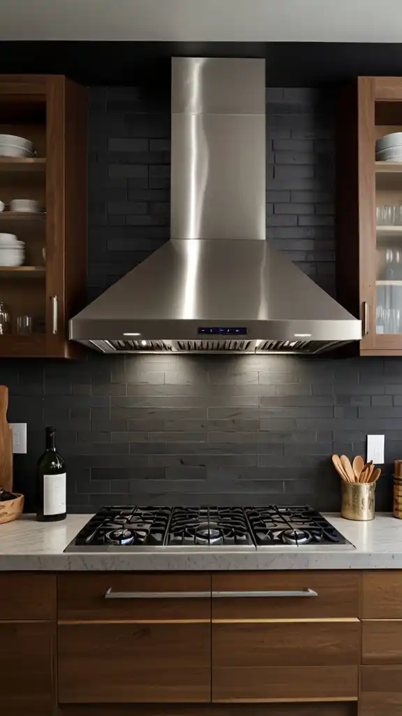 15 Stunning Honey Oak Kitchen Cabinet Ideas 12 11 Create a Statement Range Hood