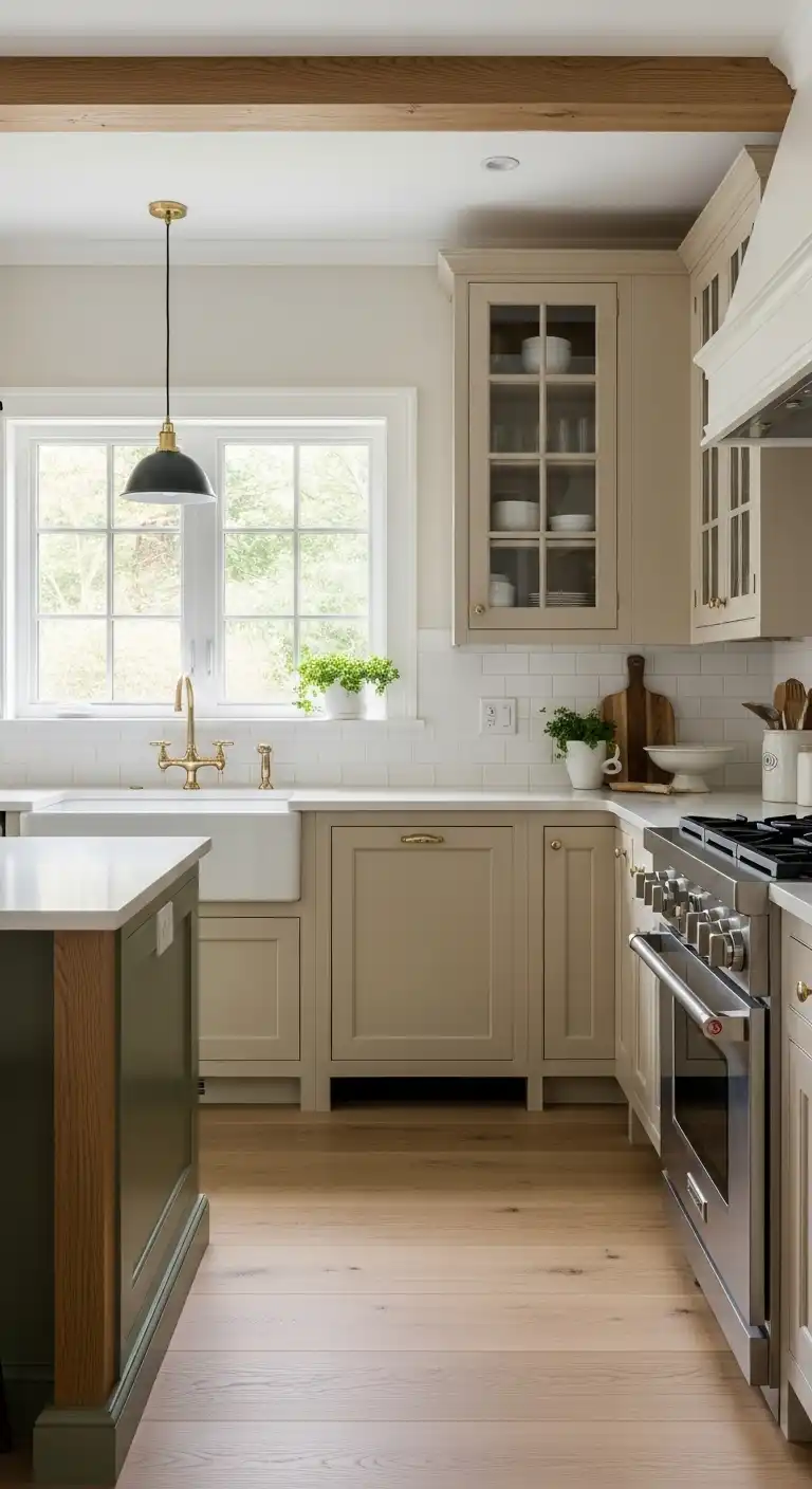17 Feng Shui Kitchen Color Ideas for Positive Energy 14 13 Ecru for Subtle Elegance