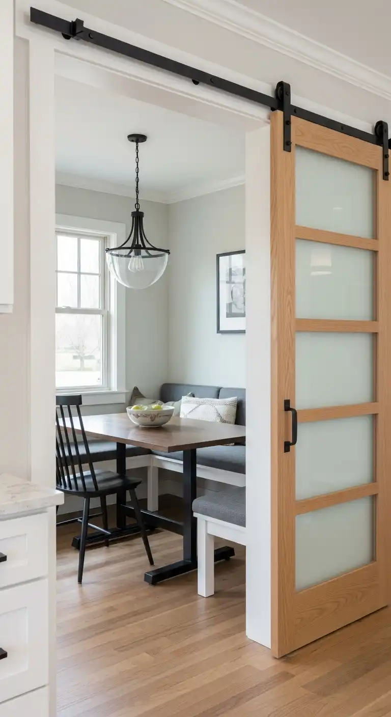 13 Incorporate a Sliding Barn Door