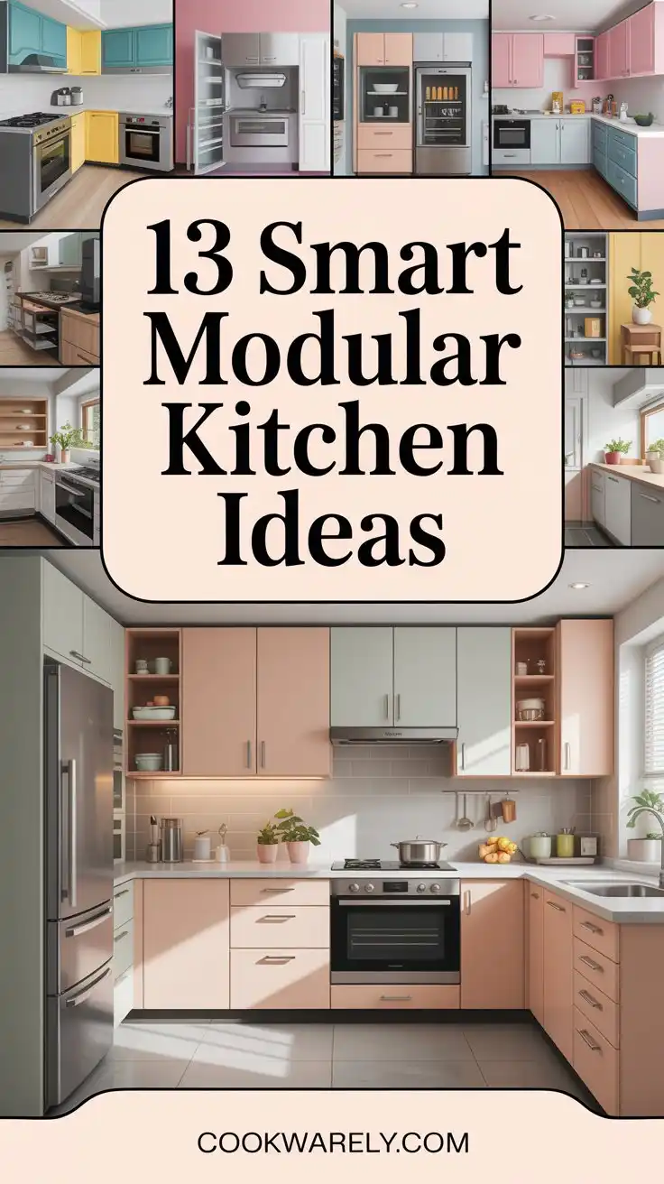 13 Innovative Modular Kitchen Ideas to Transform Your Cooking Space 1 13 Smart Modular Kitchen Ideas