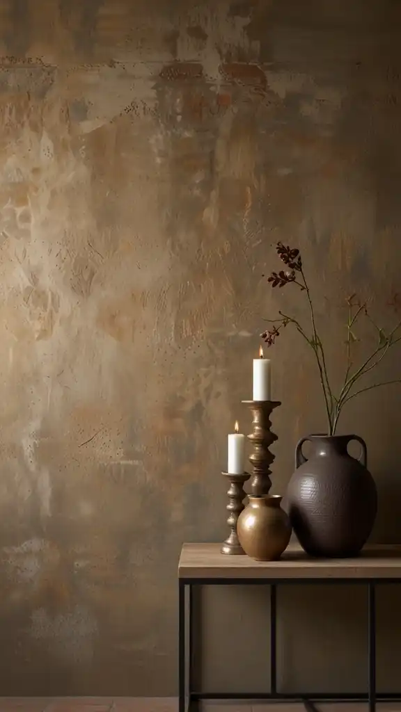 13. Textured Walls