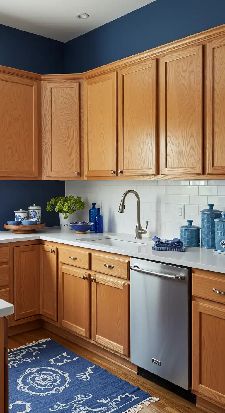 14 Incorporate Bold Blue Walls