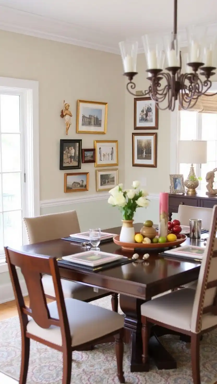 15 Timeless Dining Room Display Ideas That Impress Every Guest 16 15. Personalized Decor