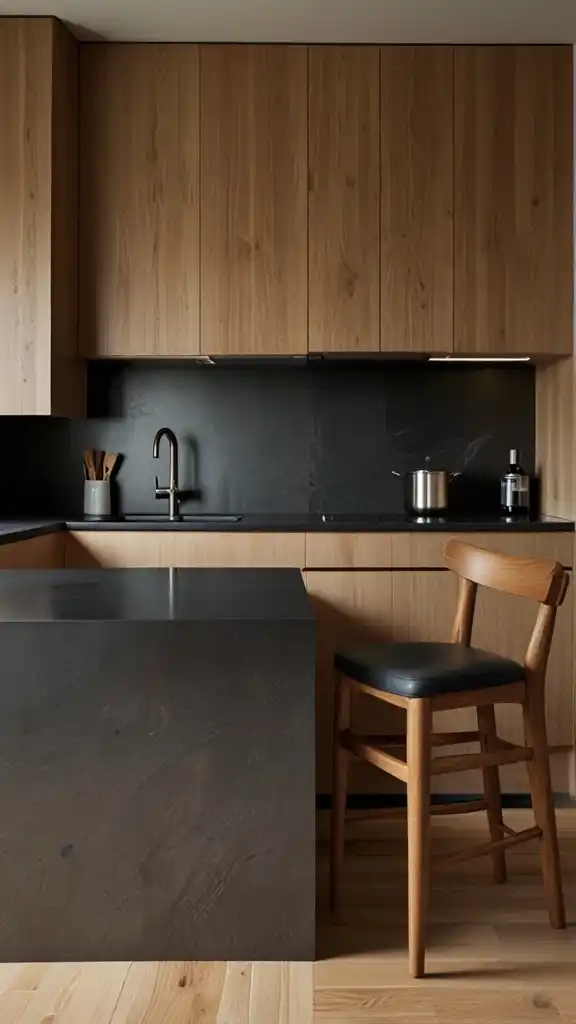 7 Trendy Kitchen Color Ideas 2025 for a Modern Upgrade 37 15. Wood Tones Are Being Used as Color