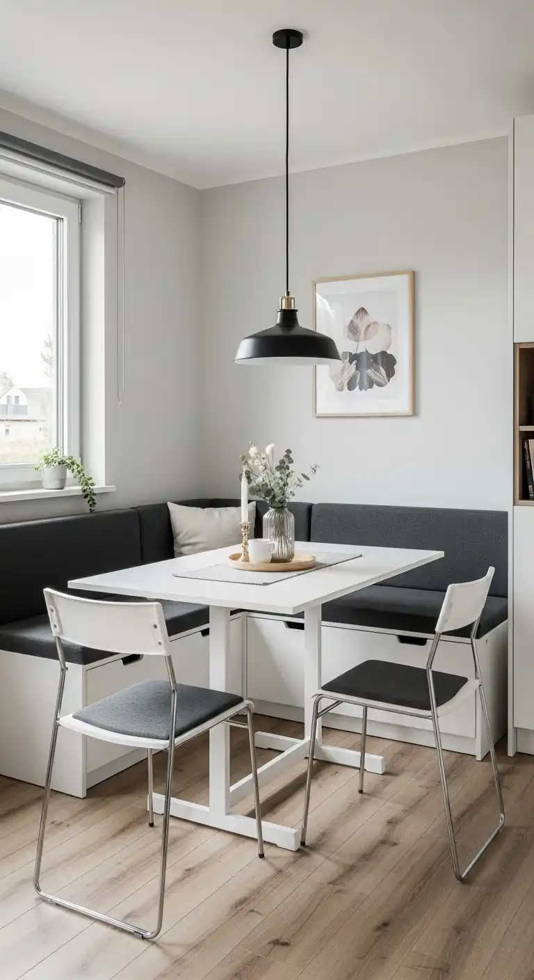 23 Trendy Bloxburg Dining Room Ideas to Upgrade Your Aesthetic 17 16 Space Saving Compact Design