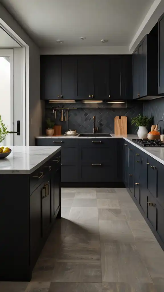 7 Trendy Kitchen Color Ideas 2025 for a Modern Upgrade 38 16. Matte Finishes Are More Popular Than Glossy Ones