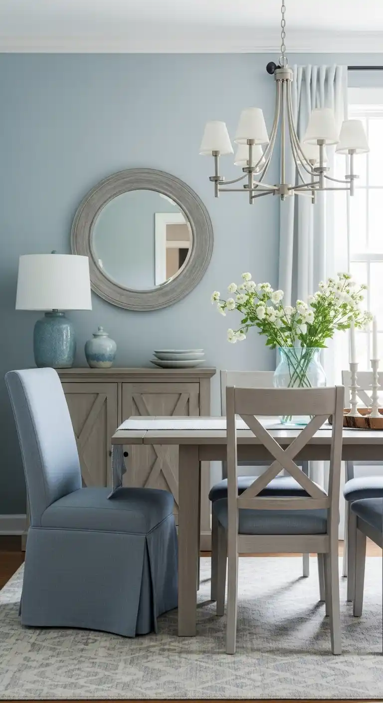 21 Space-Saving Small Dining Room Ideas 18 17 Create a Monochromatic Scheme