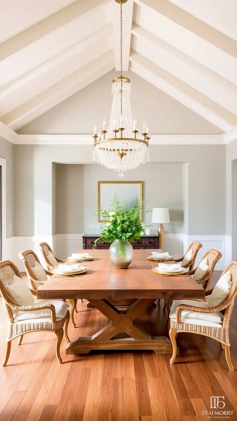 23 Timeless Formal Dining Room Ideas for a Sophisticated Setting 19 18 Farmhouse Inspired Elegance