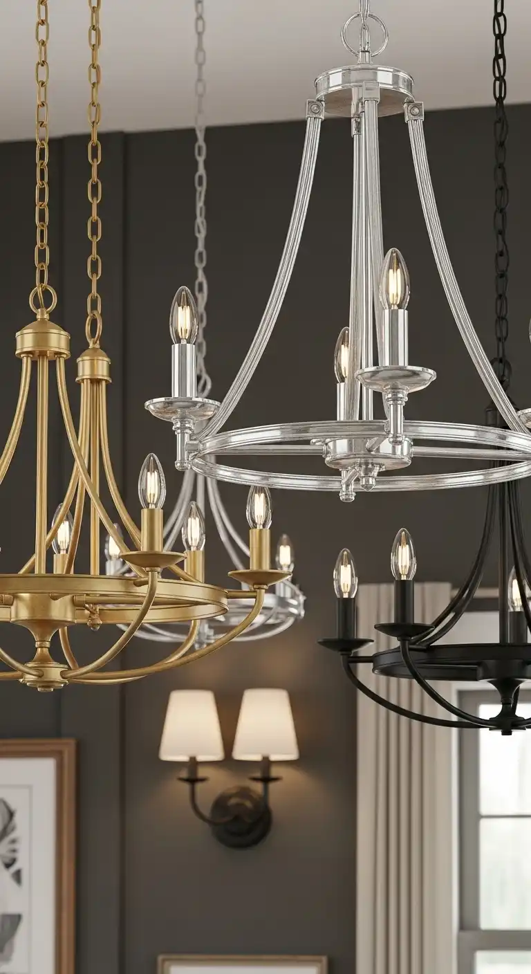 23 Elegant Moody Dining Room Ideas 20 19 Mixed Metal Fixtures for Eclectic Charm