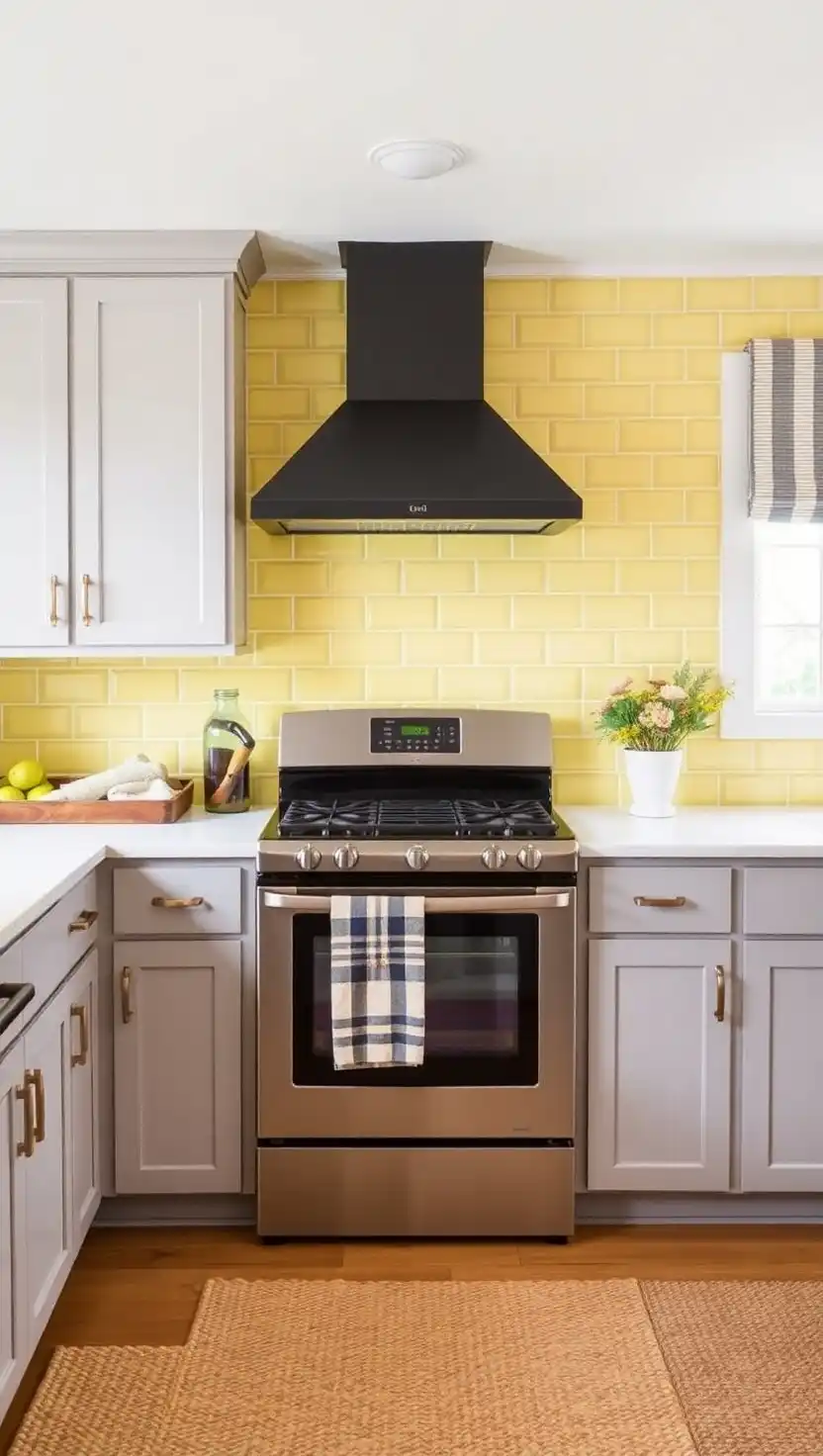 2 Buttery Backsplash Tiles
