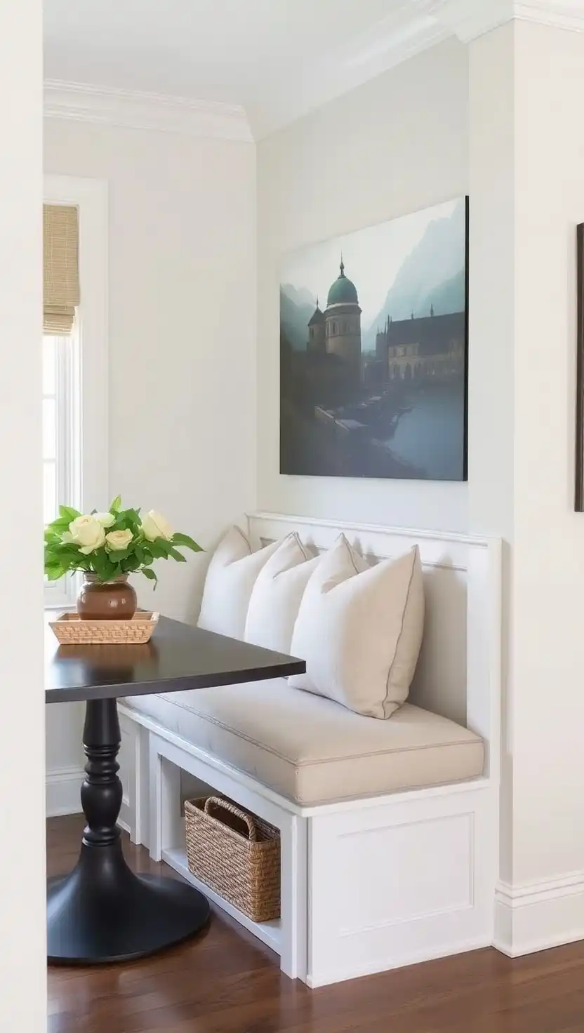 21 Space-Saving Small Dining Room Ideas 3 2 Incorporate a Built In Banquette
