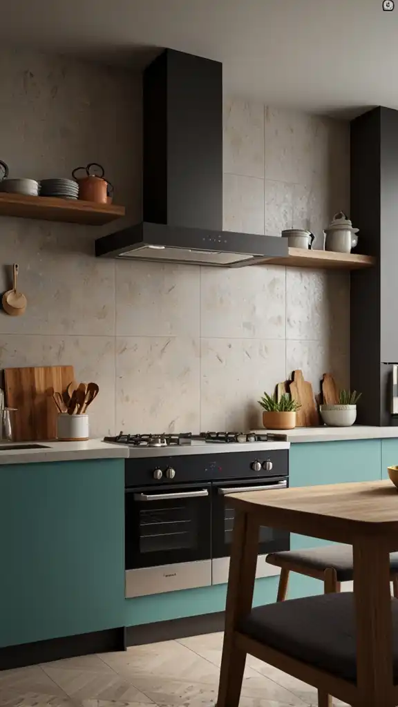 13 Innovative Modular Kitchen Ideas to Transform Your Cooking Space 3 2 Pastel U Shaped Kitchen