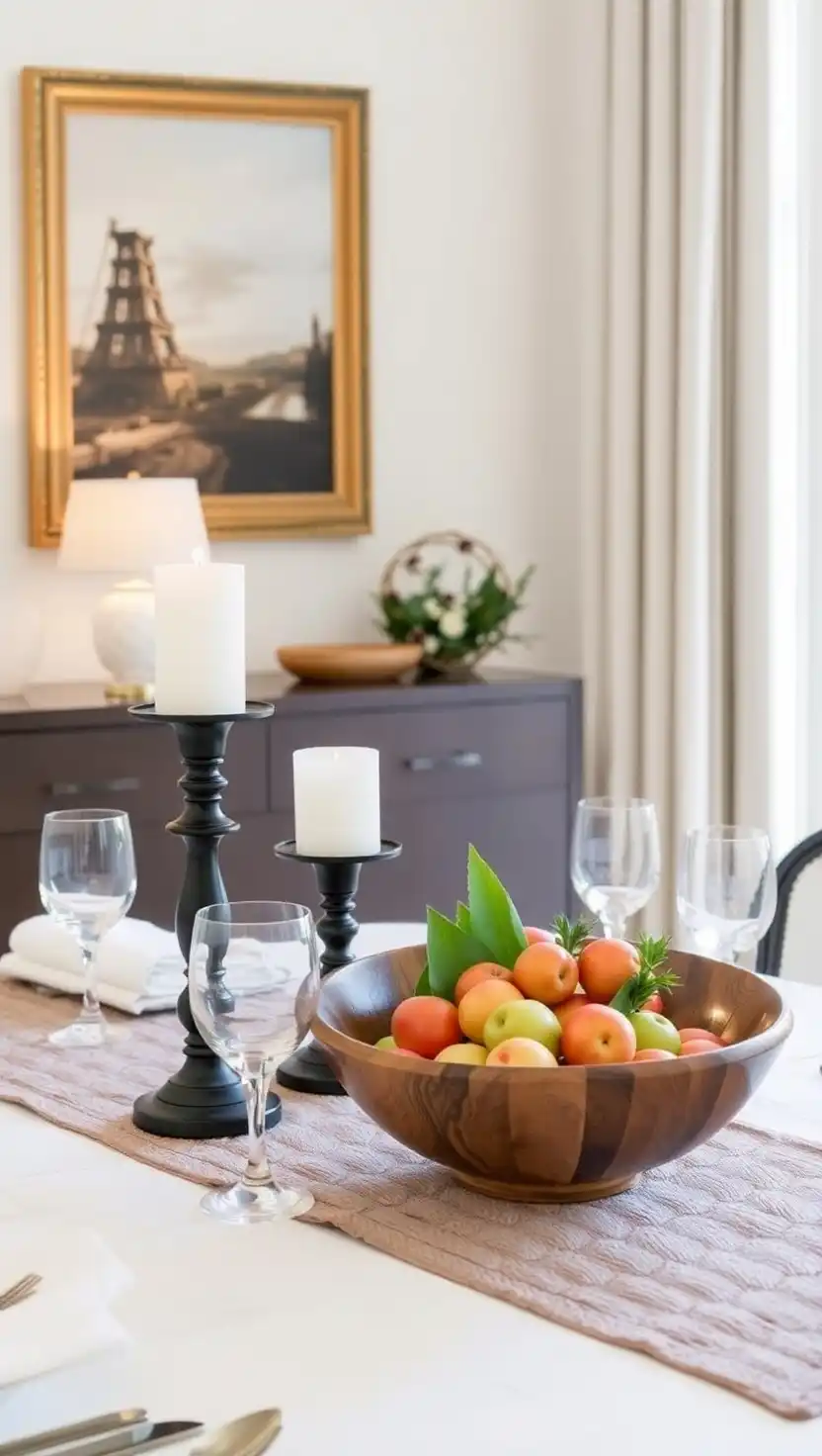 15 Timeless Dining Room Display Ideas That Impress Every Guest 3 2. Elegant Centerpiece