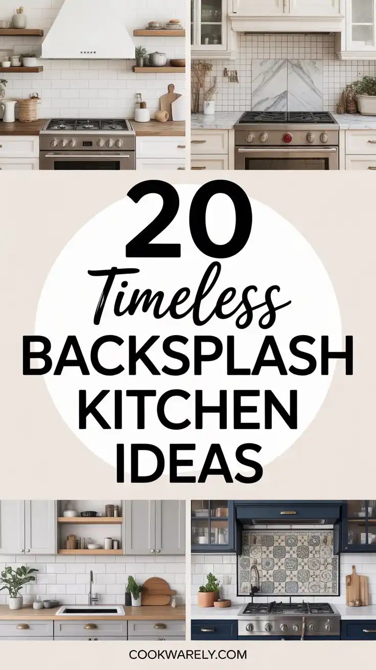 20 Timeless Backsplash Kitchen Ideas That Will Never Go Out of Style 1 20 Timeless Backsplash Kitchen Ideas That Will Never Go Out of Style