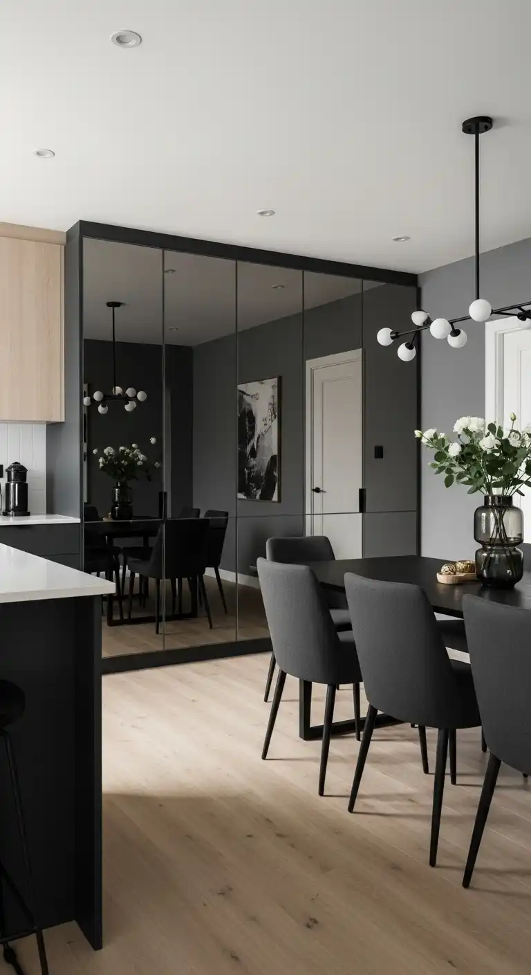 23 Elegant Moody Dining Room Ideas 23 22 Open Concept Integration for Spaciousness