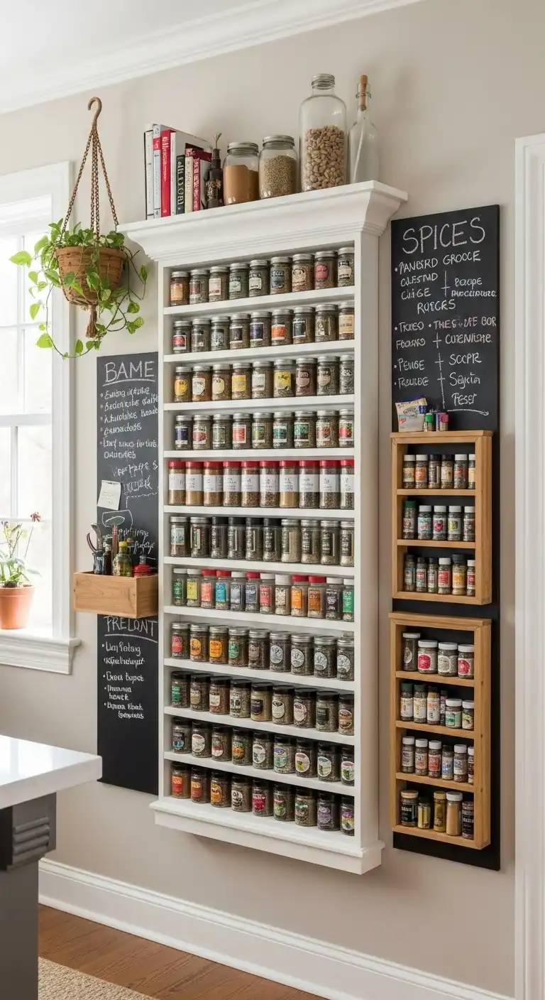 23 Trendy Kitchen Nook Accent Wall Ideas Worth Trying 3 22 Spice Rack Accent Nook