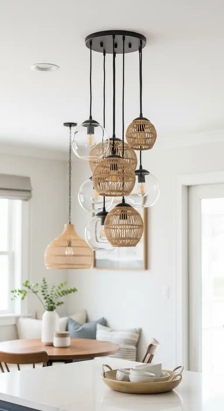 17 Stunning Kitchen Over Island Lighting Ideas That Instantly Impress 4 3 Cluster Pendant Arrangements