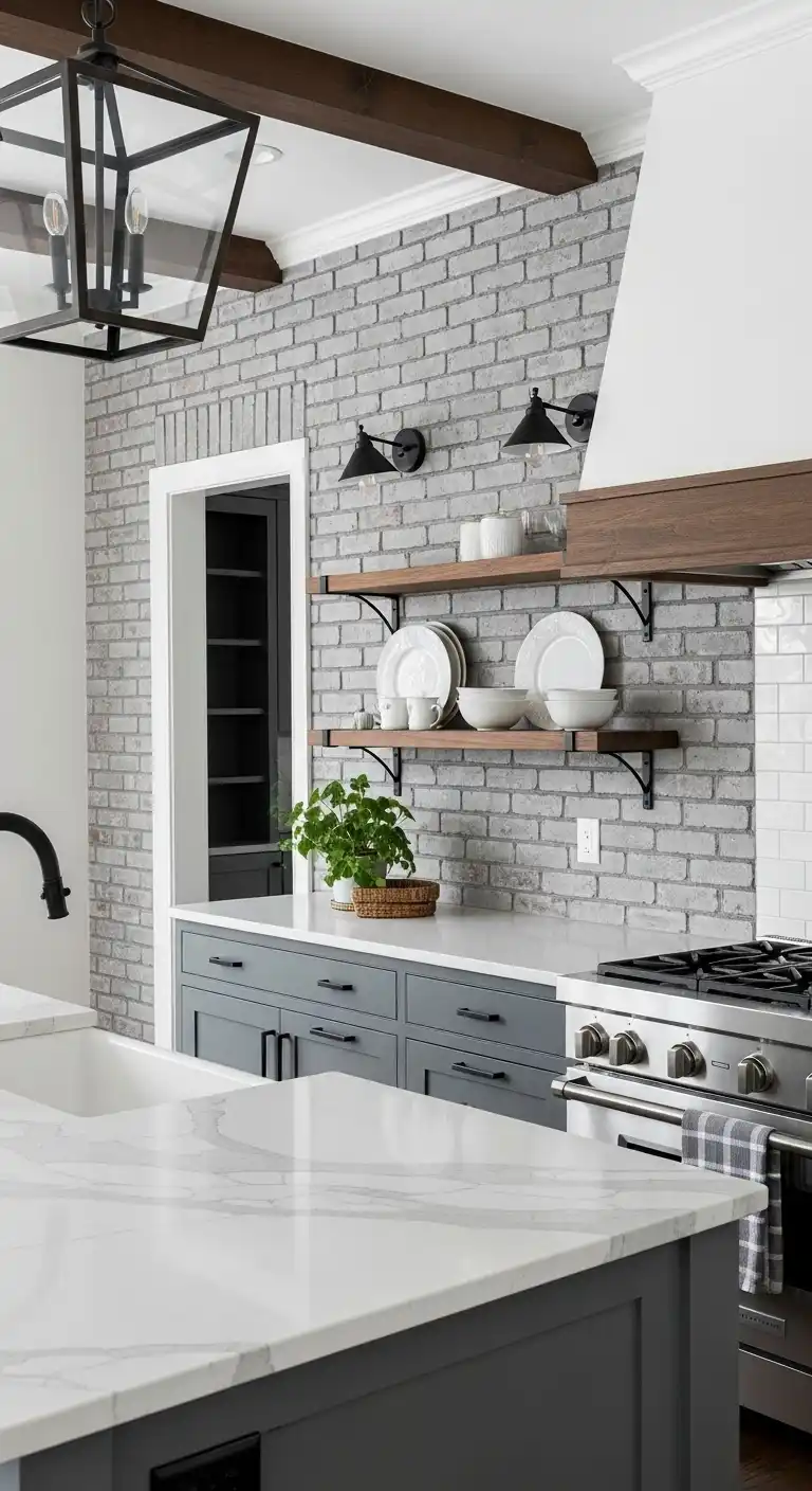 3 Gray Brick for Modern Elegance