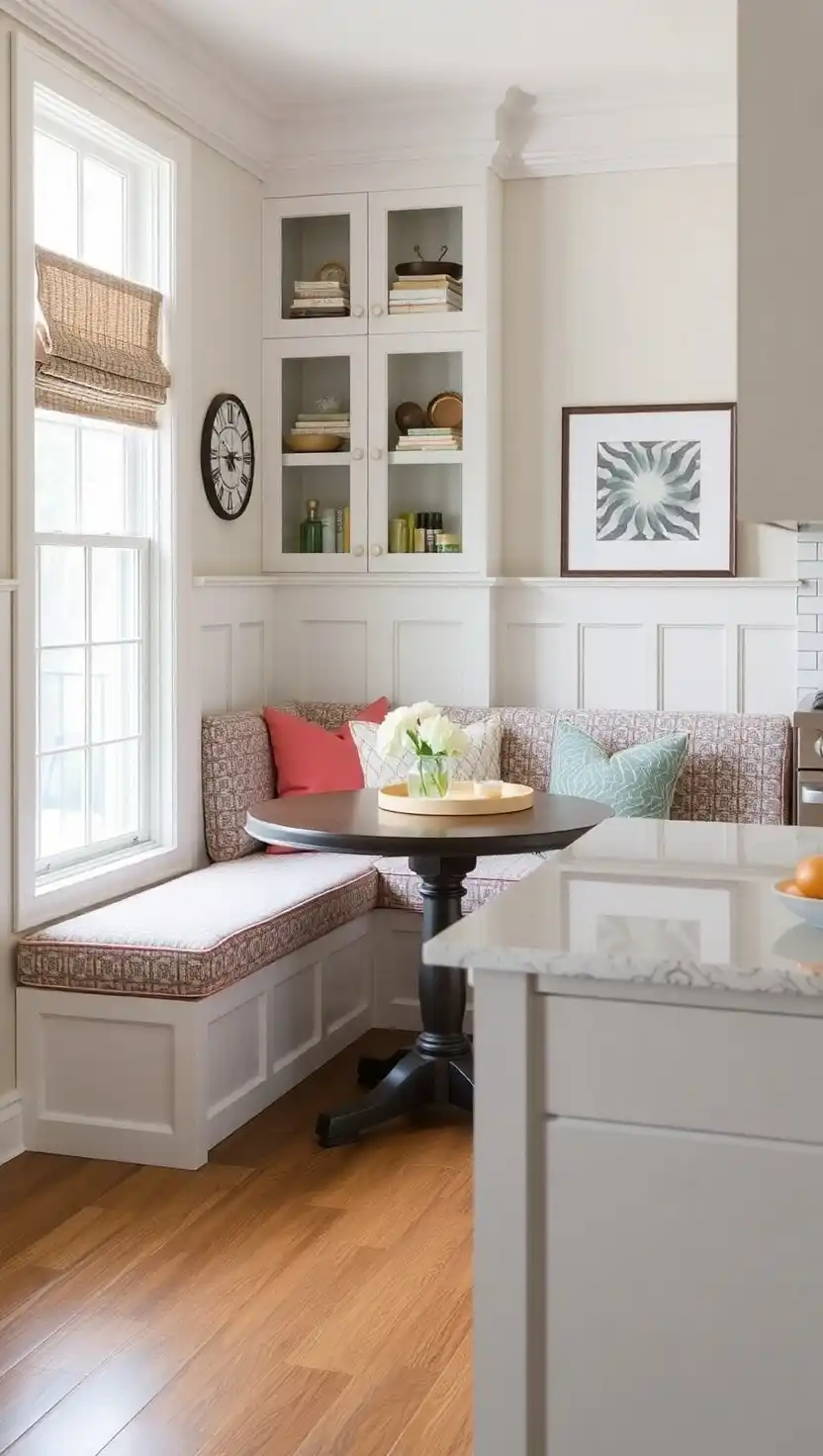 3 Use Banquette Seating for Cozy Dining