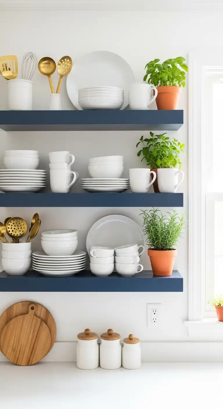 3. Paint Shelves Bold Colors 1