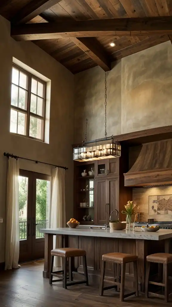 3. Wooden Beams and Ceilings
