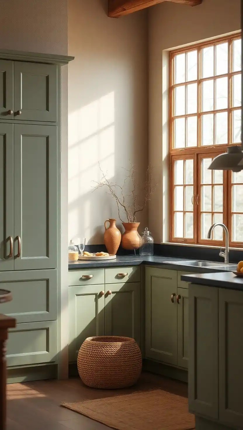 21 Magical Apothecary Aesthetic Kitchen Ideas for a Vintage Vibe 5 4 Earthy Color Palette