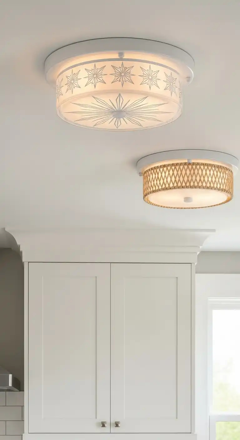 17 Stunning Kitchen Over Island Lighting Ideas That Instantly Impress 6 5 Flush Mounts with Artistic Flair