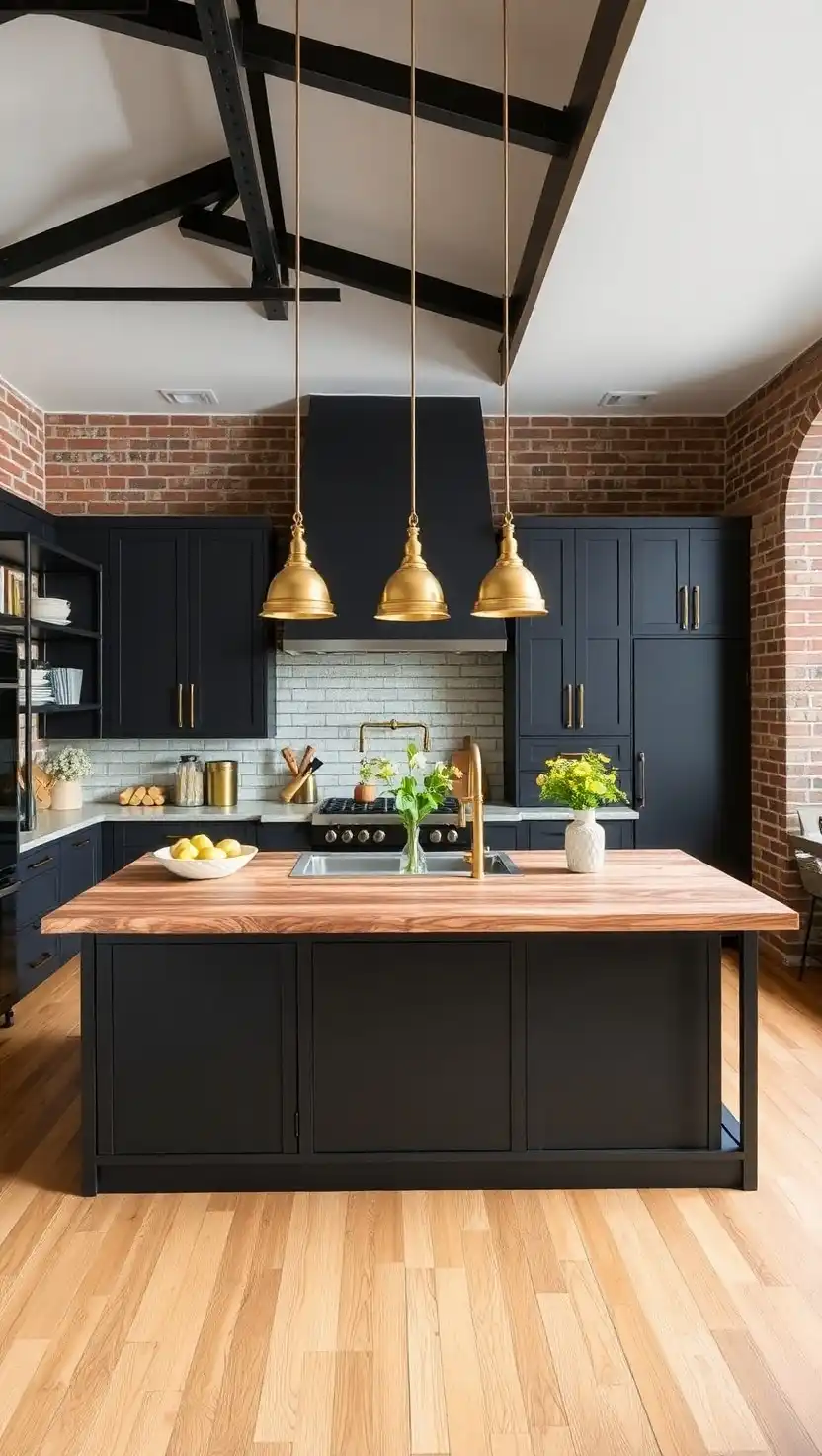 17 Stunning Open Kitchen Designs to Inspire Your Next Remodel 6 5 Industrial Edge with Metallic Accents