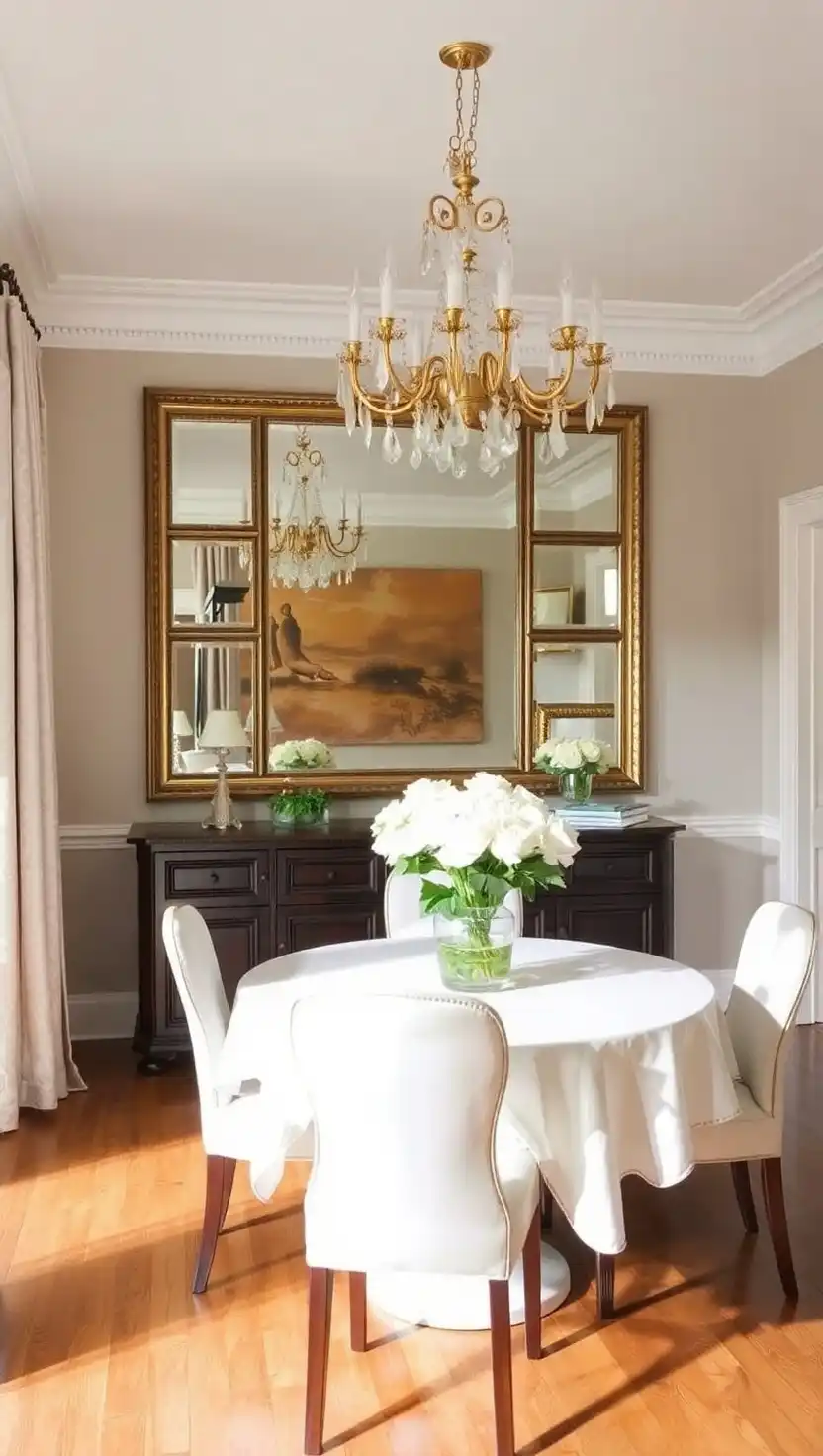 15 Timeless Dining Room Display Ideas That Impress Every Guest 6 5. Mirrors