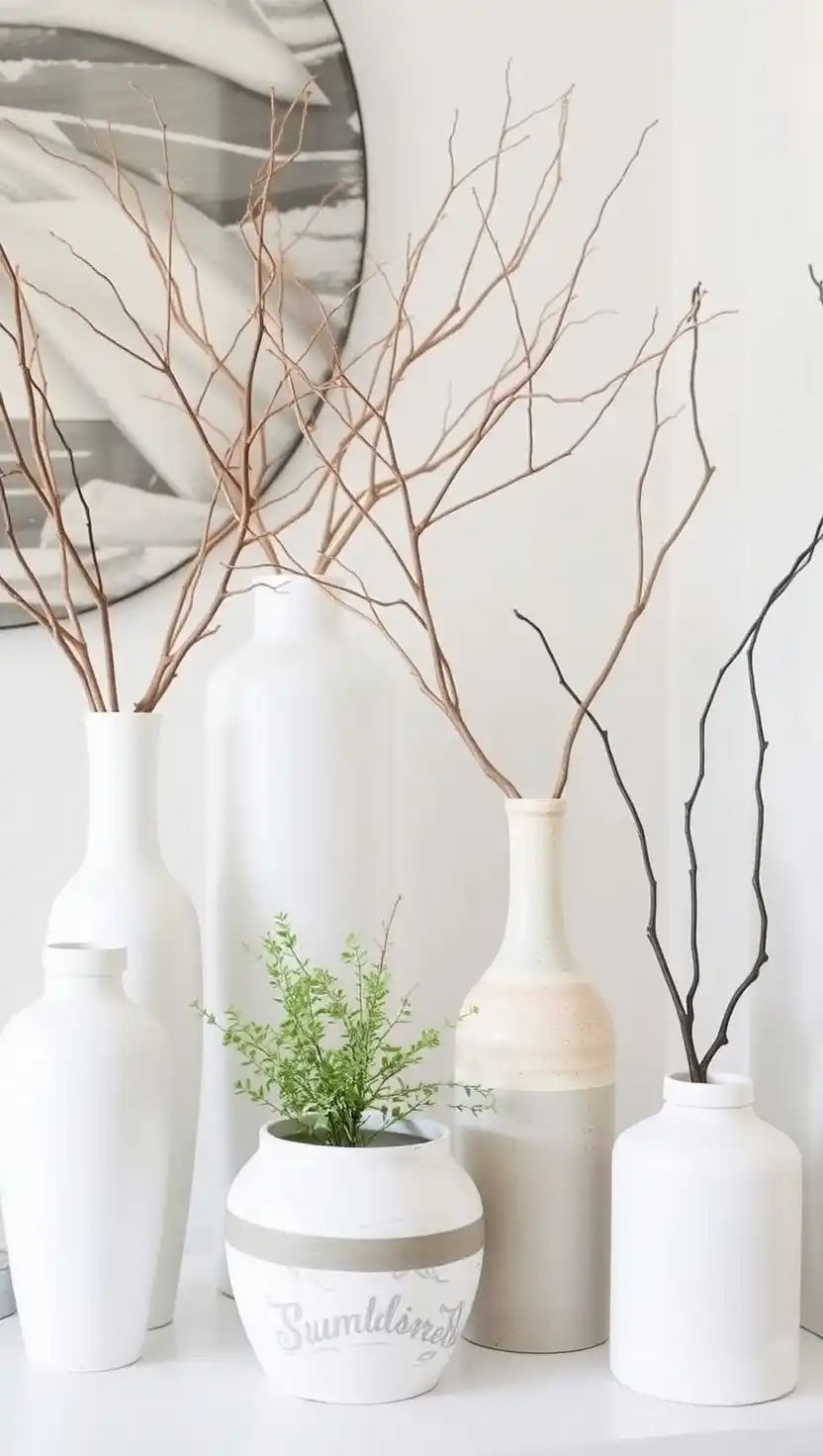 15 Modern Dining Table Centerpiece Ideas for a Stylish Look 7 6. Feature Some Vessels