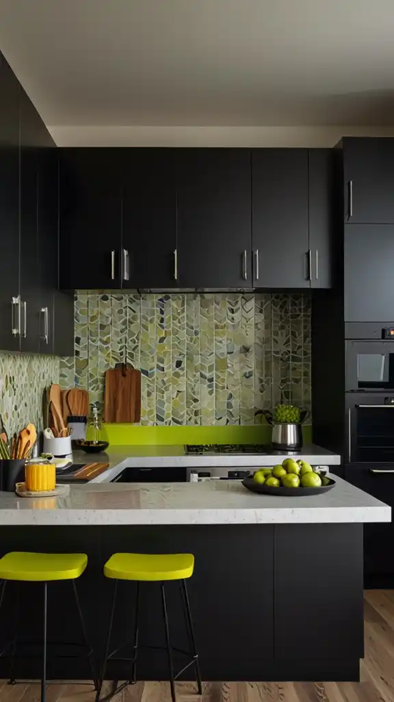 13 Innovative Modular Kitchen Ideas to Transform Your Cooking Space 8 7 G Shaped Bold Kitchen