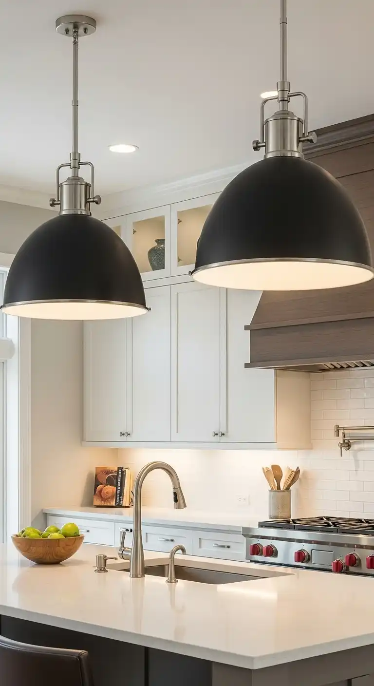 17 Stunning Kitchen Over Island Lighting Ideas That Instantly Impress 8 7 Oversized Pendant Lights