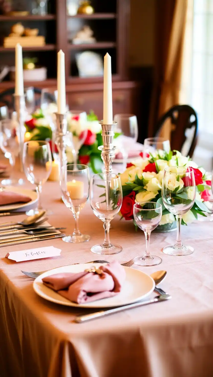 15 Timeless Dining Room Display Ideas That Impress Every Guest 8 7. Table Settings